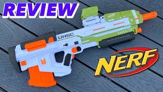 REVIEW NERF HALO Infinite MA40 [upl. by Heyde]