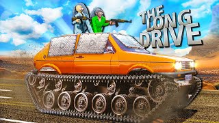 CONSTRUÃMOS um TANQUE de GU3RRA no THE LONG DRIVE [upl. by Ocsirf]