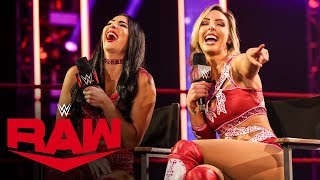 The IIconics return on “A Moment of Bliss” Raw May 11 2020 [upl. by Alyek]