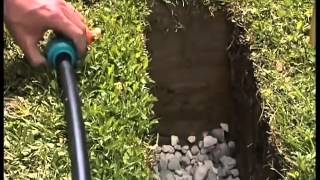 Installing an Underground lawn irrigation system [upl. by Annayk747]