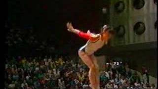 Aurelia Dobre 1987 World Championship AA Beam [upl. by Eerahs797]