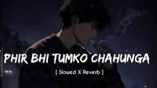 Phir bhi tumko chahunga  slowedreverb  sad 😢 song  Alone  lofi song [upl. by Esemaj886]