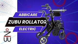 Electric Rollator Electric Wheelchair ZUBU electric Rollator Walker [upl. by Eeliak]