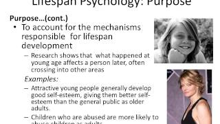 Chapter 1 Lifespan Psychology Lecture [upl. by Svoboda]