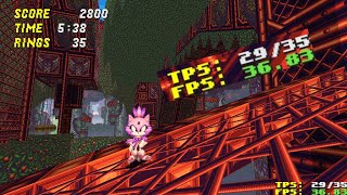 Sonic Robo Blast 2  Foliage Furnace Zone  Act 2 Fix Optimization [upl. by Deibel]