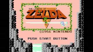 Legend of Zelda NES Intro [upl. by Nimsaj]