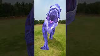 TRex Magic Fight In Jurrassic World  VFX Park  youtubeshorts shorts vfx [upl. by Kacy402]