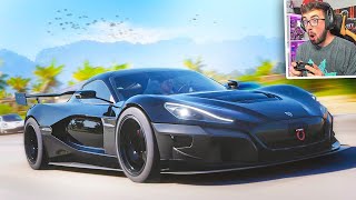 GOLIATH con el RIMAC CONCEPT en FORZA HORIZON 5 😎 [upl. by Olympia]