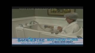 SafeStep Tub A Walk In Tub Presented by Galkos Construction Anaheim Area [upl. by Lavinia264]