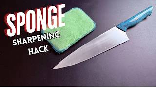 The 1 Sponge Trick That Will Transform Your Dull Knife [upl. by Eisserc]