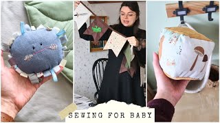 Sewing For Our Baby Boy 👶🏻🧵 Soft Toys amp Nursery Accessories [upl. by Brasca]