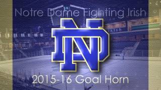 Notre Dame Fighting Irish 201516 Goal Horn [upl. by Range]