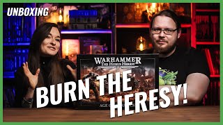 Warhammer The Horus Heresy  Age of Darkness  Unboxing [upl. by Lilia]