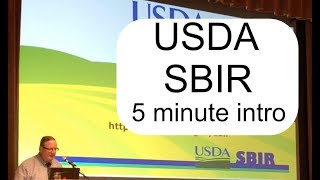 USDA SBIR Startup Grants [upl. by Stephannie]