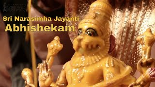 Sri Narasimha Jayanti 2015  Abhishekam [upl. by Aisayn]