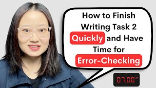 how to finish writing task 2 quickly and have time for errorchecking  discuss both views [upl. by Hartman]