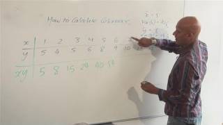 How To Solve For Covariance [upl. by Irved]