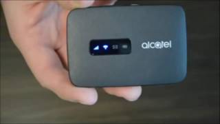 Unboxing ALCATEL LINK ZONE 4G LTE [upl. by Koball306]