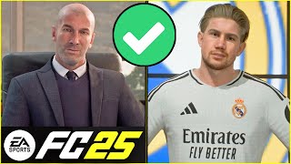 8 Things You SHOULD DO When You Start FC 25 Career Mode ✅ [upl. by Eggett]