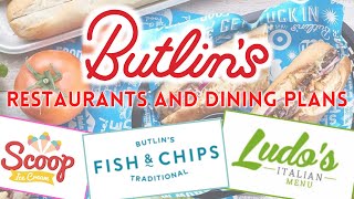 All Butlins Food and Dining plans 2021 [upl. by Rhyne]