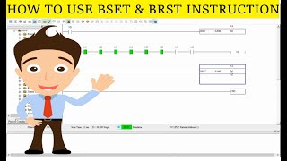 DELTA PLC ADVANCE PROGRAMMING  BSET amp BRST INSTRUCTION [upl. by Preston733]