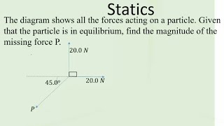 Vectors and Mechanics Statics part II [upl. by Rosenberger]