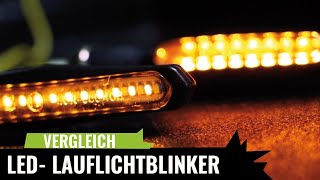 Motorrad LED Lauflichtblinker  Vergleich  Radical Racing [upl. by Ontine200]