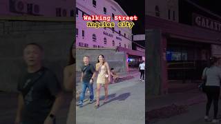 Walking Street Angeles city philippines travel girls [upl. by Fontes]