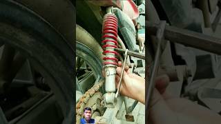 Motorcycle damper adjustment process  good tools and Machinery motormechanic mechanic tools [upl. by Olnek]