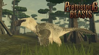 PreHistoric Beasts Roblox  ATAQUE dos TORVOSAURUS Jogando de UTAHRAPTOR [upl. by Ellen]