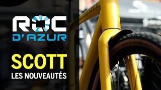 Les nouveautés Scott sur le Roc d’Azur Addict Gravel [upl. by Nylevol]