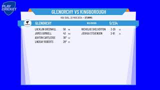 Cricket Tasmania Premier League  Mens 3rd Grade  GRAND FINAL  Glenorchy v Kingborough  Day 1 [upl. by Ennairac663]