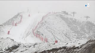 La neige est enfin tombée en quantité sur les Pyrénées [upl. by Padraig827]