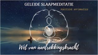 Geleide slaapmeditatie met positieve affirmaties [upl. by Hauhsoj]