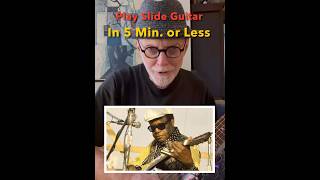 Play Slide Guitar in 5 Min or Less “Bukka’s Jitterbug Swing” Slide Resonator in Open D [upl. by Oibesue]