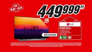 LG OLED55C8PLA 139 cmes 4K UHD Smart TV a MediaMarktban [upl. by Timmie]