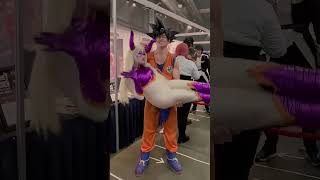 JOJO AND GOKU BICEP CURL DUTCH COMIC CON  COSPLAY FITNESS SHORTS [upl. by Pironi]