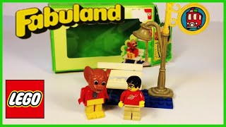 LEGO FABULAND 3719 Bus Stop with Maximilian Mouse from 1987 [upl. by Oicneserc]