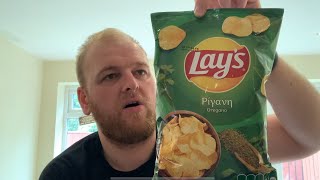 Lay’s Oregano Flavour Crisps  Review Greece 🇬🇷 [upl. by Jacobs29]