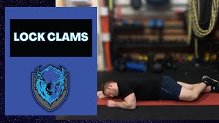 Lock Clams  Glute Activation Exercise [upl. by Sharleen375]