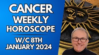 Cancer Horoscope Weekly Astrology from 8th January 2024 [upl. by Aiz]