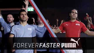 Sergio Agüero vs Radamel Falcao  Head to Head  PUMA Football [upl. by Karlotte]