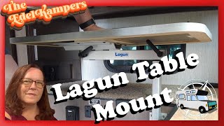 Lagun Table Mount Installation in our Truck Camper [upl. by Derr]