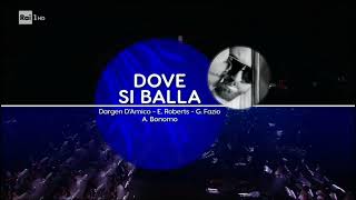 Dargen D’Amico  Sanremo 2022  Dove si balla  live video completo serata finale [upl. by Annaerdna]