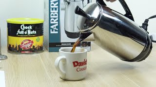 Farberware Stainless Steel Percolator  How to Use Demo [upl. by Yarahs]