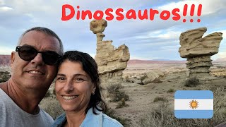 Rumando para a terra dos dinossauros La Rioja e San Juan na Argentina [upl. by Annaerdna4]