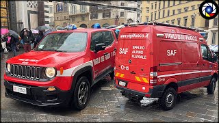 Florence Fire Department  Vigili Del Fuoco Firenze [upl. by Travus]