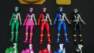 Power Rangers Dino Fury Team 5Pack Amazon Exclusive Hasbro Action Figure Review [upl. by Aikcir]