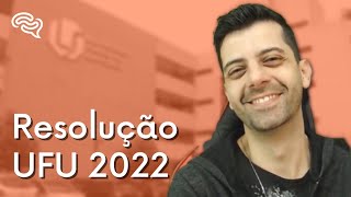 Resolução UFU 20222 reaplicação  Matemática  Prof Gabs [upl. by Aihsot227]