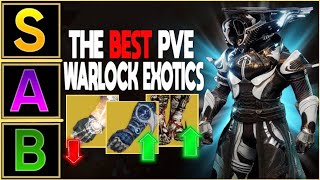 The Top 7 BEST WARLOCK EXOTICS That Will DOMINATE in The Final Shape  Destiny 2 [upl. by Bowlds]